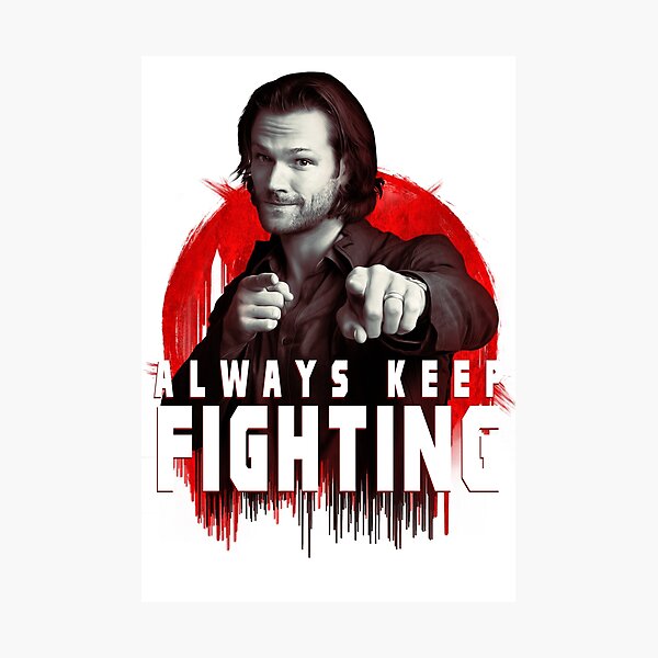 jared padalecki always keep fighting shirts