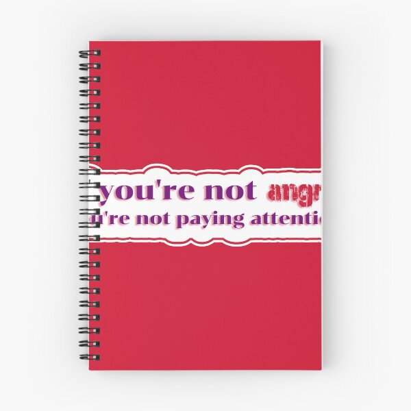 Item preview, If you're not angry you're not paying attention designed and sold by ShadowstarArt.