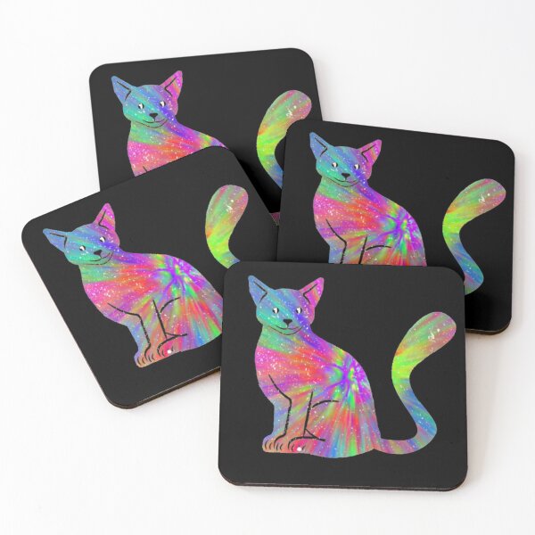 Item preview, Tie die Cat designed and sold by Tej0711.