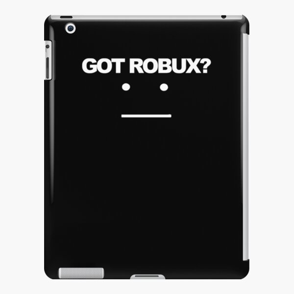 Robux Ipad Cases Skins Redbubble - code for a free dominus roblox case sim youtube