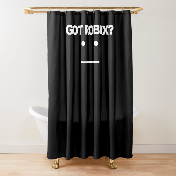 Roblox Gamers Got Robux Roblox Shower Curtain By Elkevandecastee Redbubble - roblox robux shower