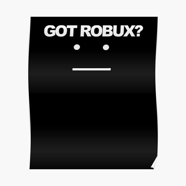 Robux Posters Redbubble - free robux poster