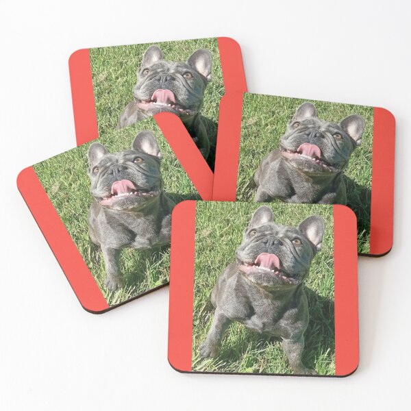 Item preview,  French Bulldog Laughing Poster designed and sold by vibeno1.