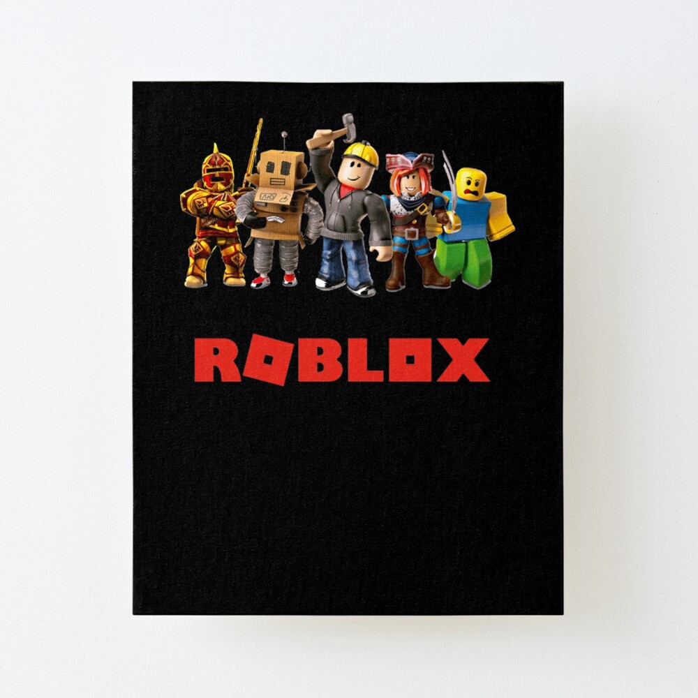 Roblox Roblox Art Board Print By Elkevandecastee Redbubble - roblox boba fett shirt