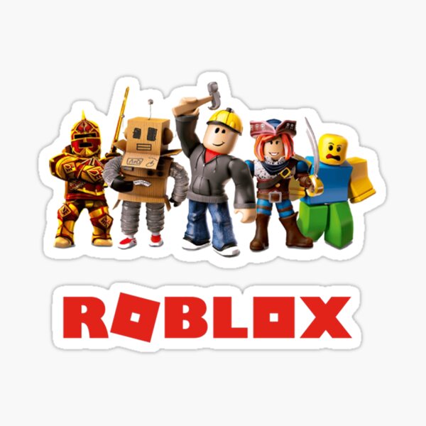Roblox Online Game Logo Sticker By Ryryry Redbubble - roblox logo game oof ripetitive red paint gamer roblox sticker teepublic