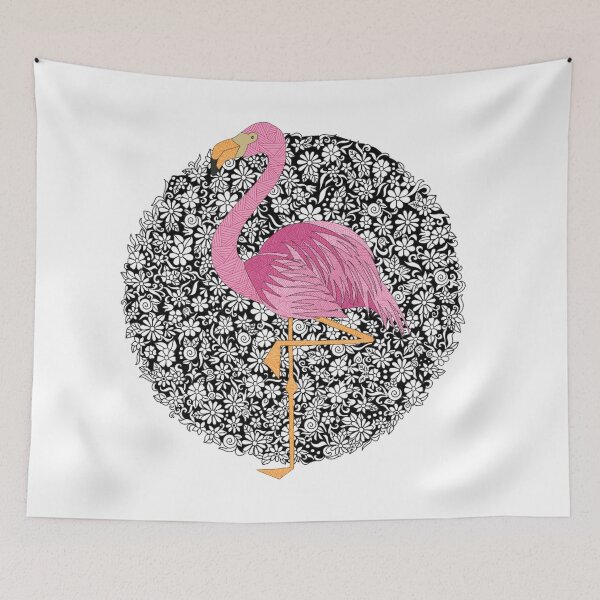 Item preview, Floral Flamingo designed and sold by paviash.