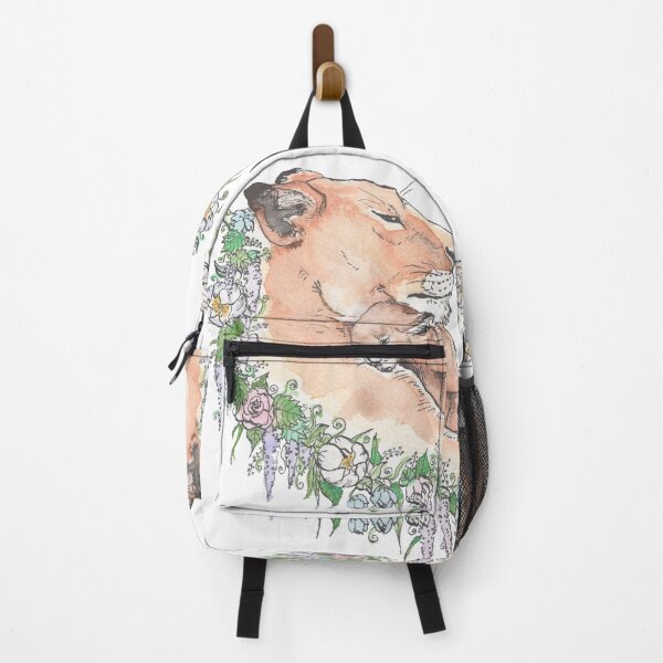 Item preview, Floral Lioness and Cub designed and sold by rachelclaireart.