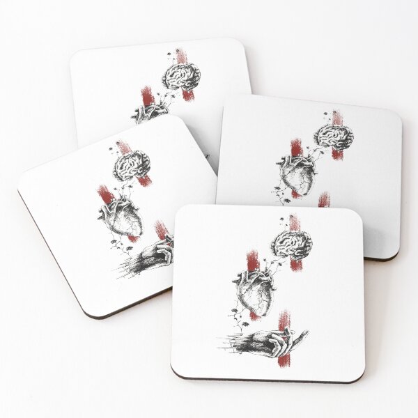 Item preview, Align: brain, heart, skin designed and sold by Free-Cat.