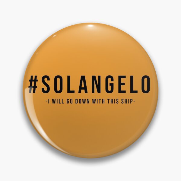Item preview, PJO Solangelo I wil go down with this ship Solangelo Nico Di angelo Will solace designed and sold by MultiFandomFan.