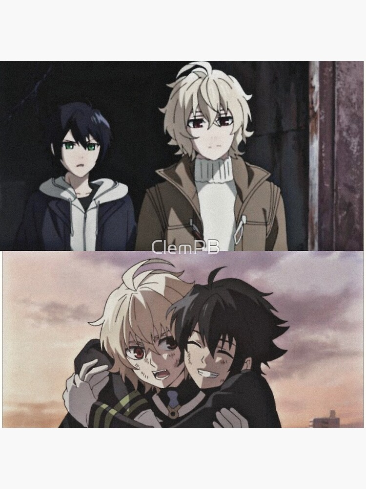 Owari no Seraph MikaYuu kiss Photographic Print by NoSinsNoLights