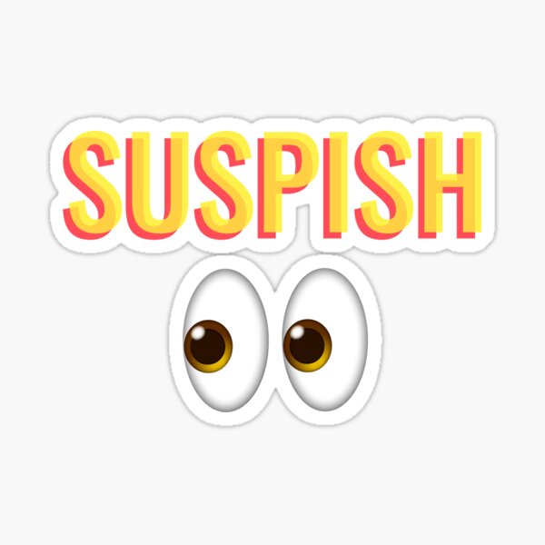 Youre Sus Emoji Sticker for Sale by AlpacaSmokes