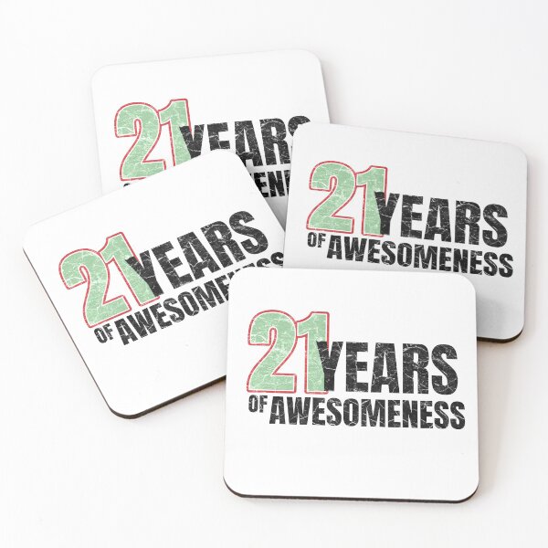 Item preview, 21st Birthday: 21 years of awesomeness designed and sold by PlusAdore.
