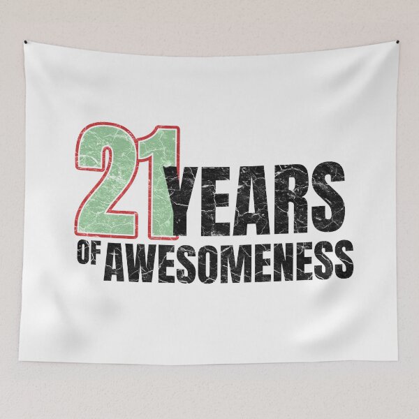 Item preview, 21st Birthday: 21 years of awesomeness designed and sold by PlusAdore.