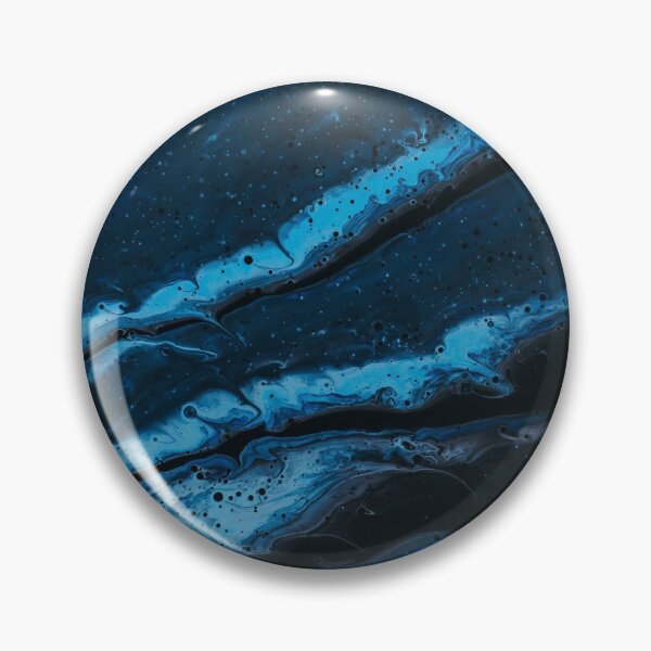 Item preview, Abstract, Midnight Blue Waves, Energy Flow, Painting, Abstract Blue designed and sold by Logic72.
