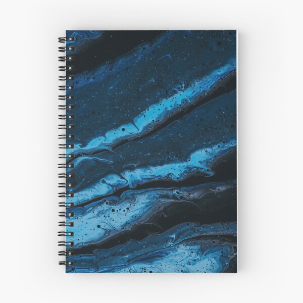 Item preview, Abstract, Midnight Blue Waves, Energy Flow, Painting, Abstract Blue designed and sold by Logic72.
