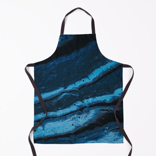 Item preview, Abstract, Midnight Blue Waves, Energy Flow, Painting, Abstract Blue designed and sold by Logic72.