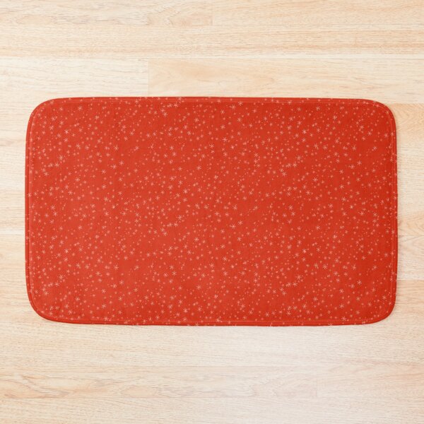 Item preview, White Stars on Christmas Red Background designed and sold by BloomCatB.