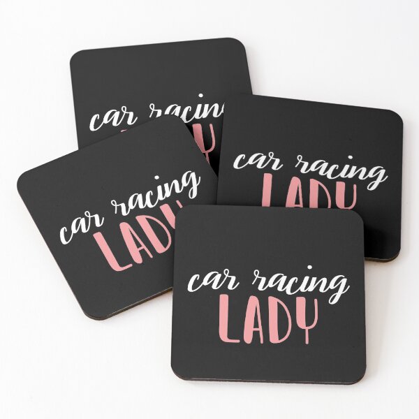 Item preview, car racing lady - car racing girl designed and sold by BAISSANE.