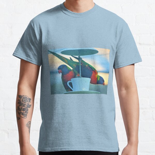 Pair of Rainbow Lorikeets Classic T-Shirt