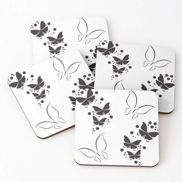 Item preview, Butterfly Flying Black designed and sold by kyds.