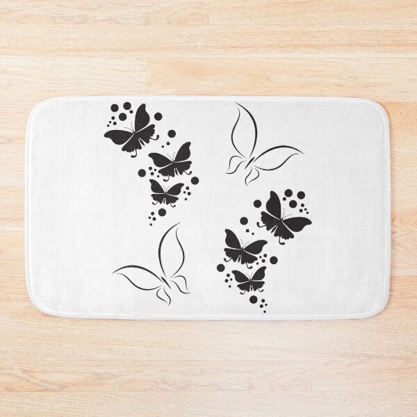 Item preview, Butterfly Flying Black designed and sold by kyds.