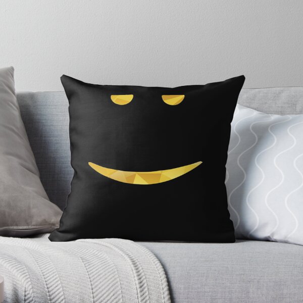 Still Chill Face Roblox Throw Pillow By Elkevandecastee Redbubble - chill face on pillow roblox