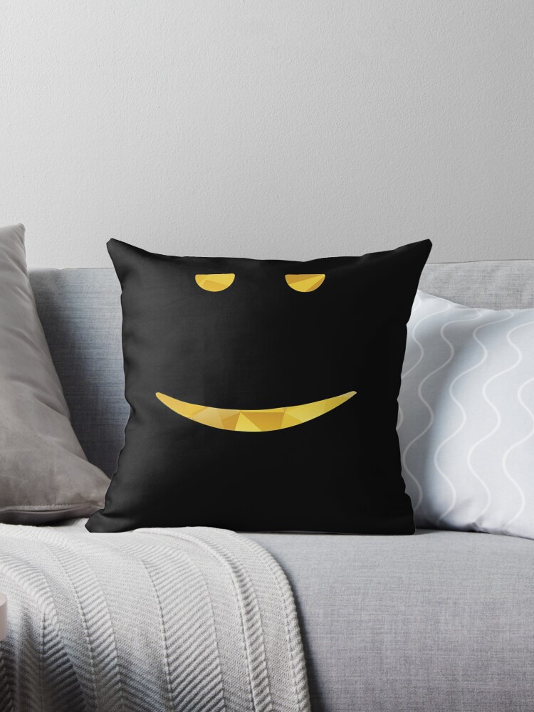 Still Chill Face Roblox Throw Pillow By Elkevandecastee Redbubble - roblox chill face pillow