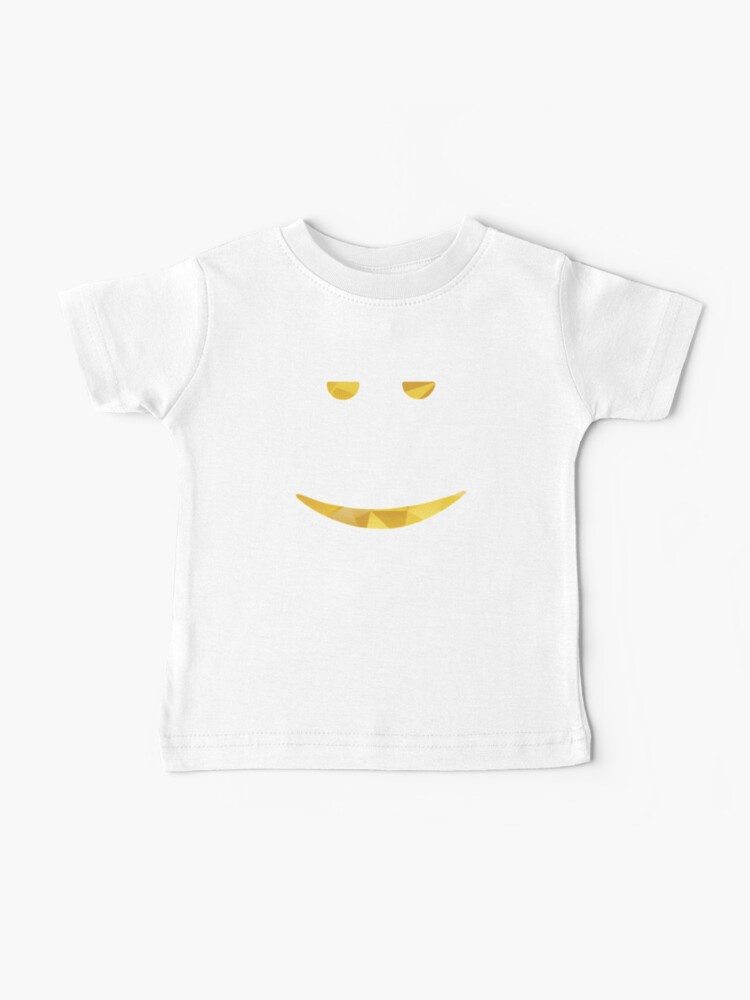 Still Chill Face Roblox Baby T Shirt By Elkevandecastee Redbubble - roblox face dresses redbubble