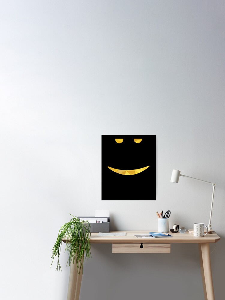 Still Chill Face Roblox Poster By Elkevandecastee Redbubble - still chill game roblox