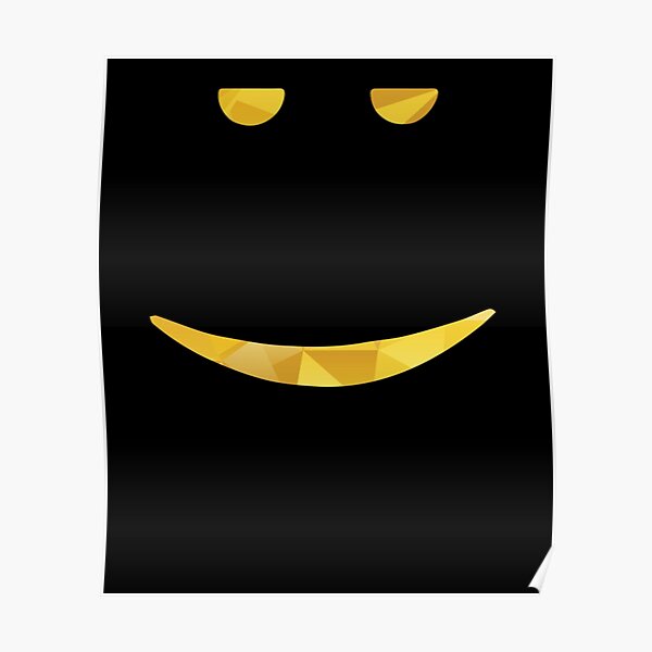 Still Chill Face Roblox Poster By Elkevandecastee Redbubble - chill egg roblox