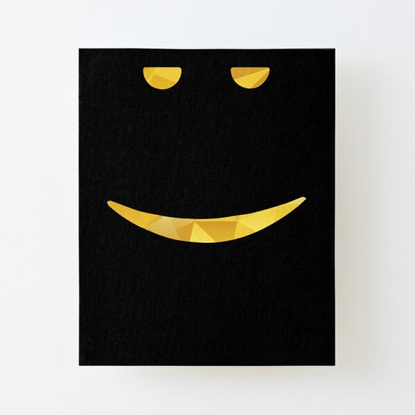 Roblox Face Wall Art Redbubble - upside down face roblox promo code roblox free robux