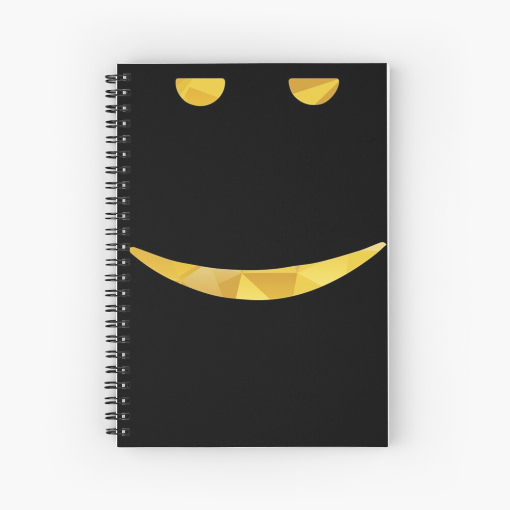 Still Chill Face Roblox Spiral Notebook By Elkevandecastee Redbubble - still chill face roblox mask by t shirt designs redbubble