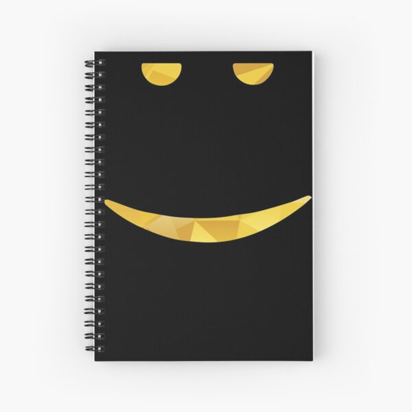 Roblox Face Spiral Notebooks Redbubble - id code for prankster face roblox