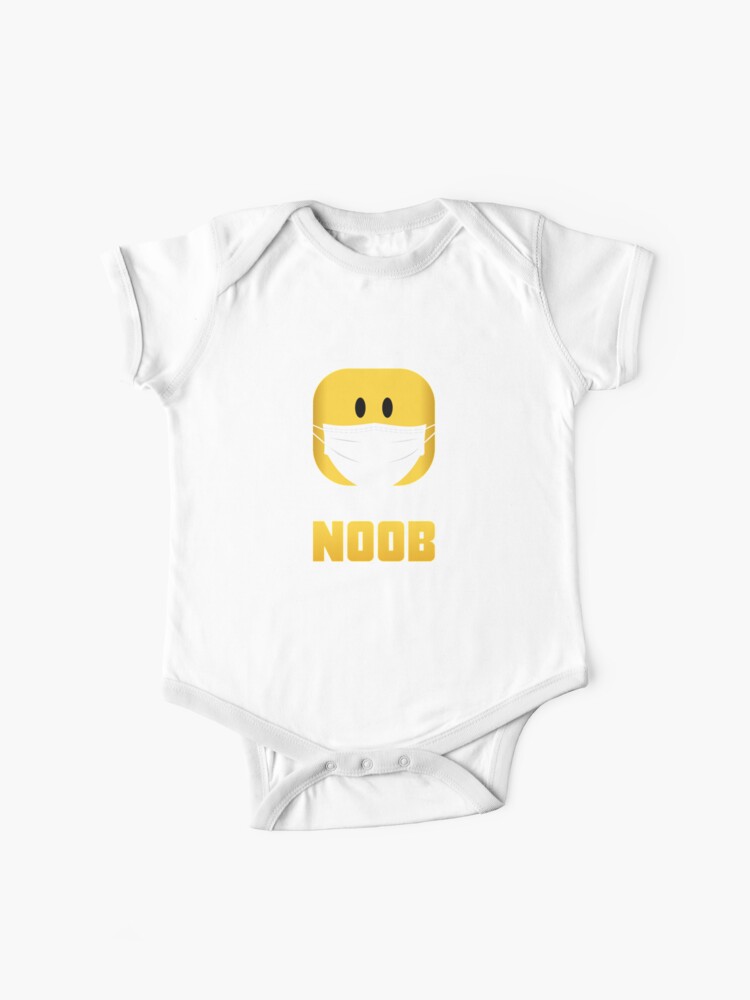 Roblox Quarantine Noob 2020 Roblox Baby One Piece By Elkevandecastee Redbubble - baby carrier roblox t shirt