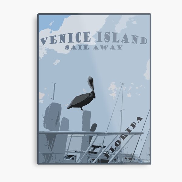 Venice Island Metal Print