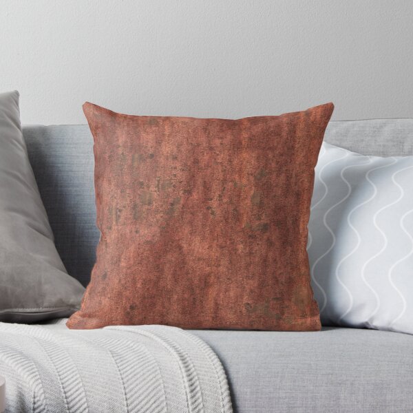 Rust Throw Pillow
