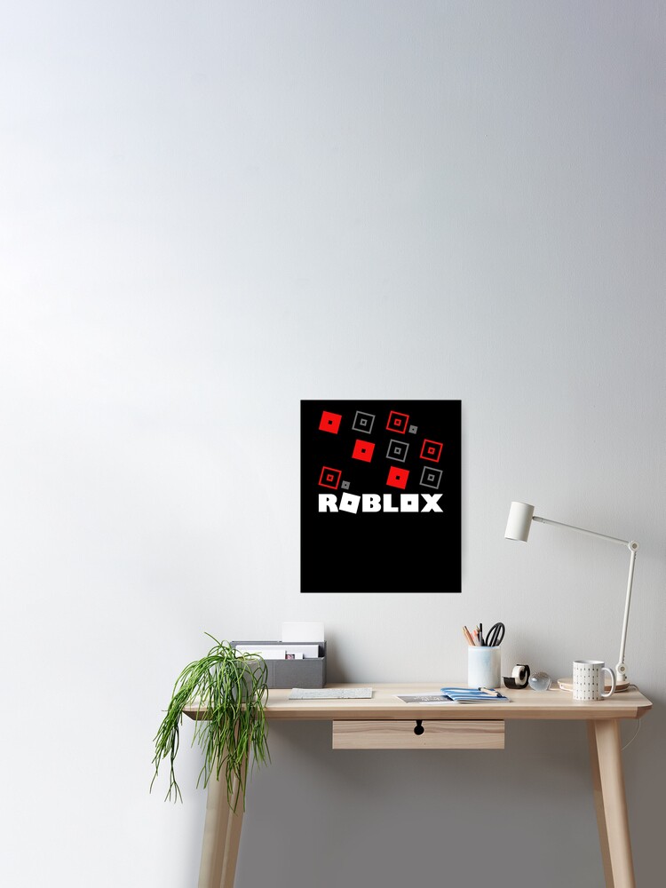 Roblox Noob New Roblox Poster By Elkevandecastee Redbubble - roblox happy noob de memestickersco redbubble