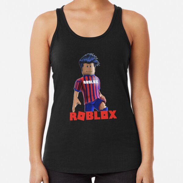 Roblox Roblox Racerback Tank Top By Elkevandecastee Redbubble - roblox muscle clothing