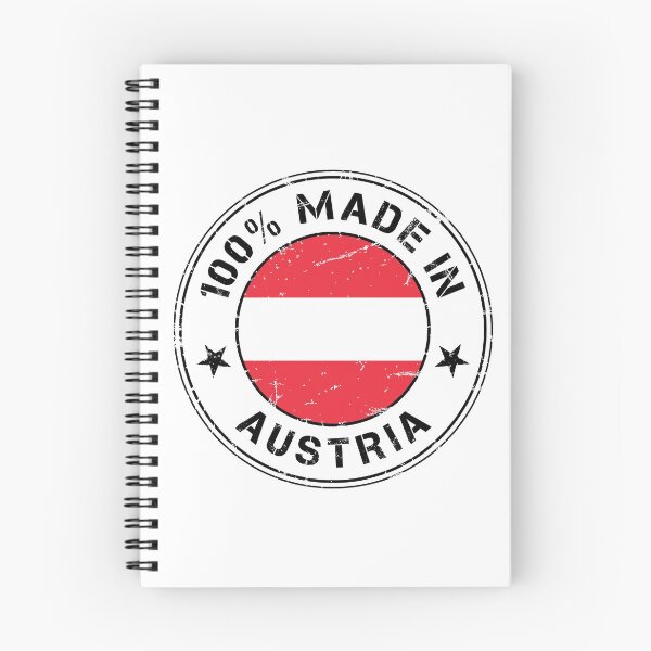 Item preview, Austria flag flag stamp designed and sold by GeogDesigns.