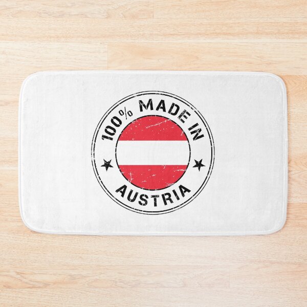 Item preview, Austria flag flag stamp designed and sold by GeogDesigns.
