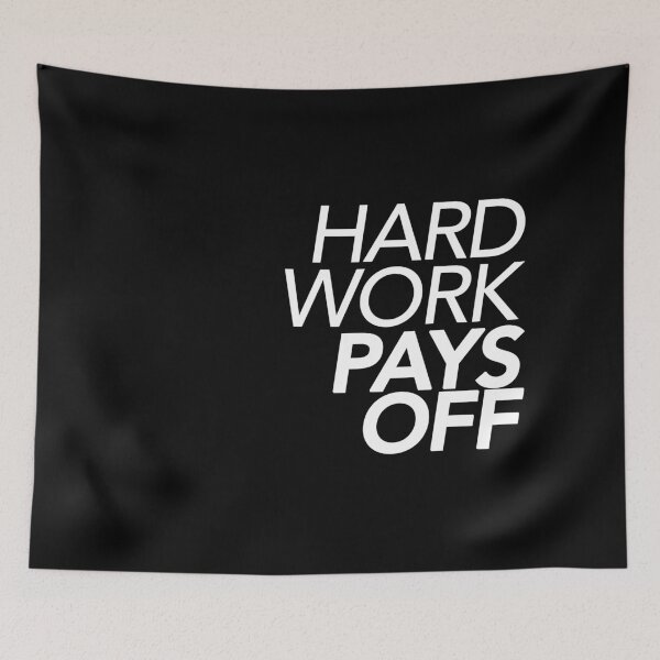Item preview, Hard Work Pays Off designed and sold by thilinank.