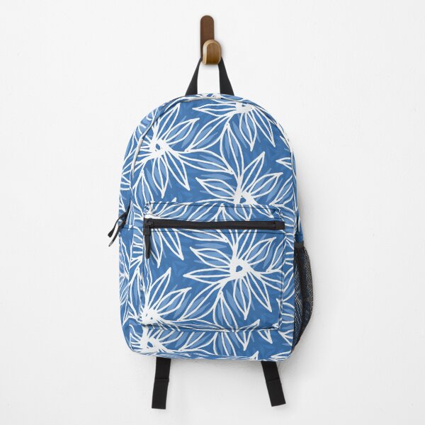 Item preview, Jungle flowers - blue designed and sold by Maria Singh.
