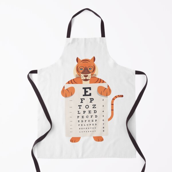Item preview, Tiger eye chart eye test optician ophthalmologist designed and sold by AaaleXX.