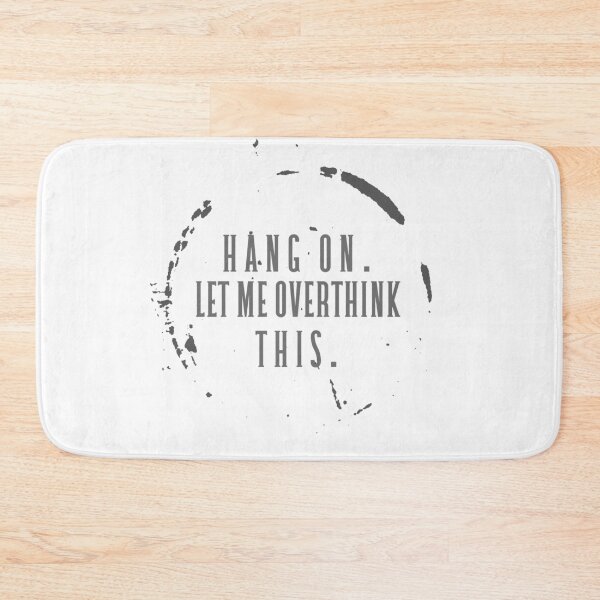 Item preview, "Hold On, Let Me Think" Tee - Funny Gift for Deep Thinkers and Procrastinators designed and sold by chanonnut.