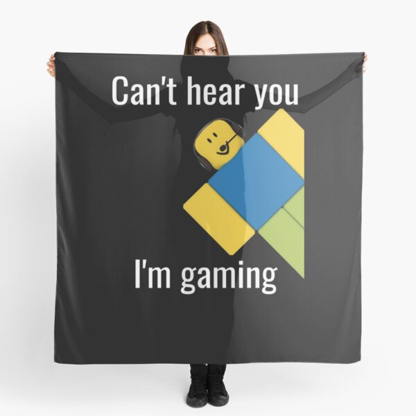 You Noob Scarves Redbubble - sit noob roblox