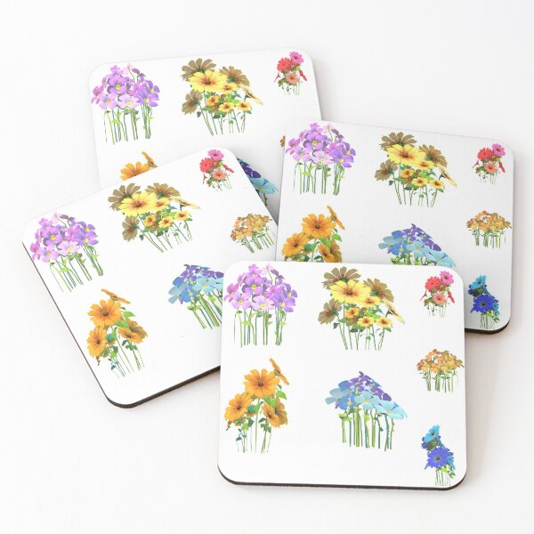 Item preview, flowers bouquets tshirt stickers designed and sold by voicivoila.