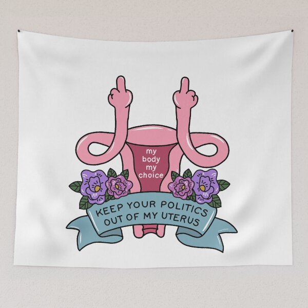 Item preview, Uterus - Keep your politics out of my uterus designed and sold by ValentinaHramov.