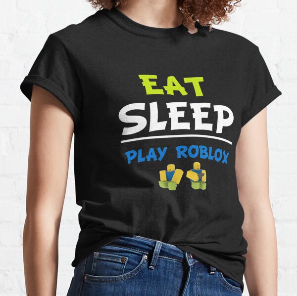 Play Roblox T Shirts Redbubble - playin roblox youtube