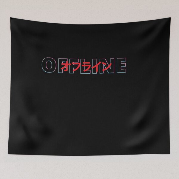 Item preview, Vaporwave Aesthetic Japanese Katakana Offline designed and sold by ghost888.