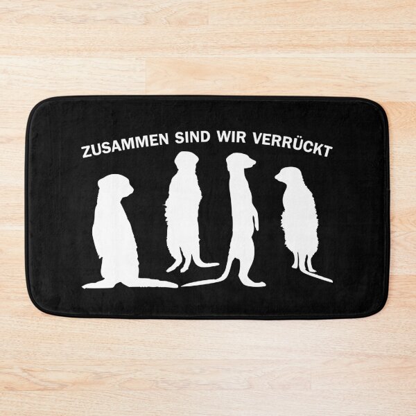 Item preview, Together We Are Crazy Meerkat Sayings Motif designed and sold by DerNerd.